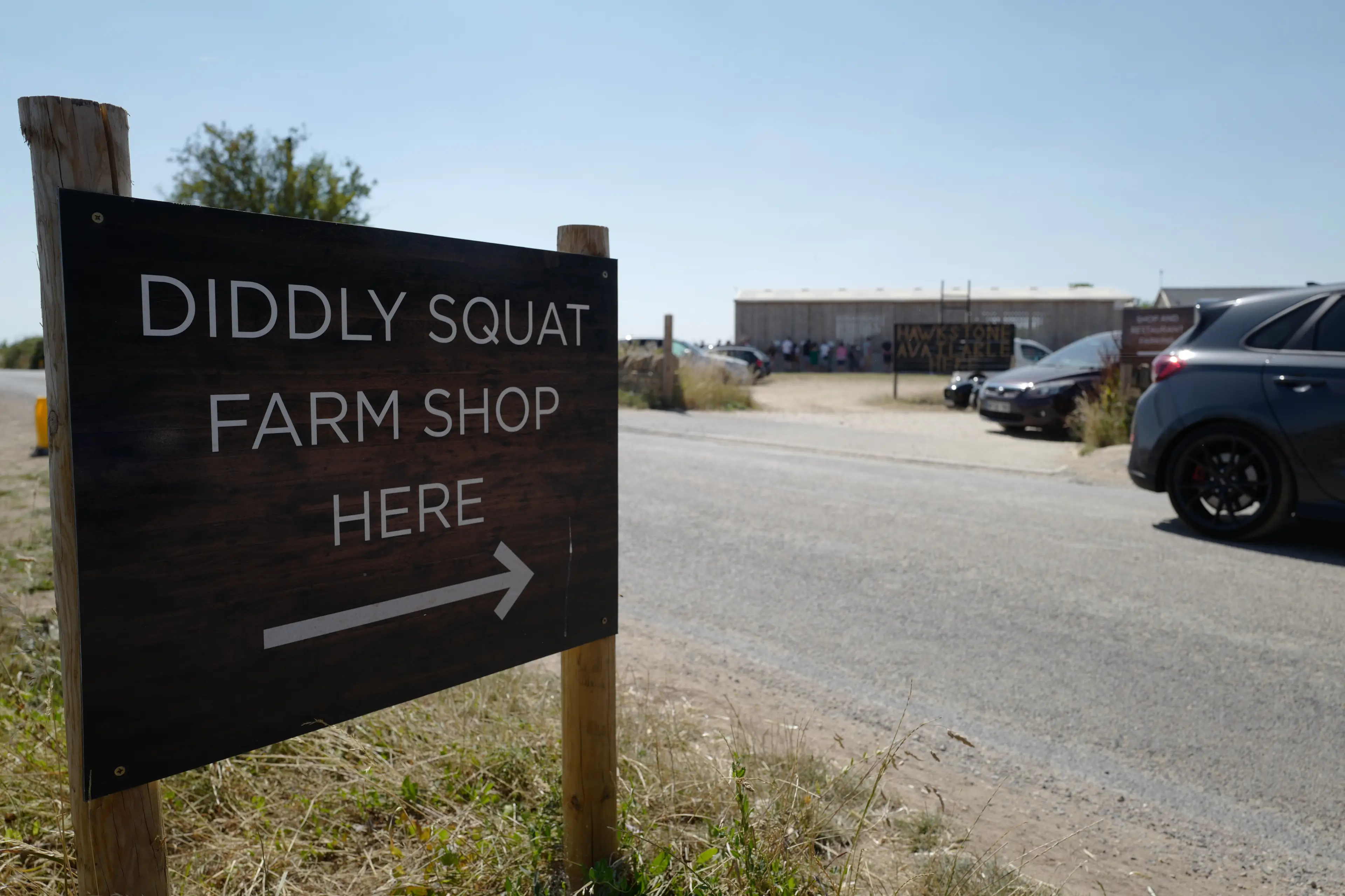 The Diddly Squat Farm Shop has become a popular place to visit (James D Morgan/Getty)