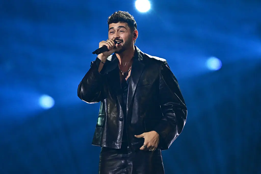 Noam Bettan representing Israel in Eurovision 2026 (Christian Bruna/Getty Images)