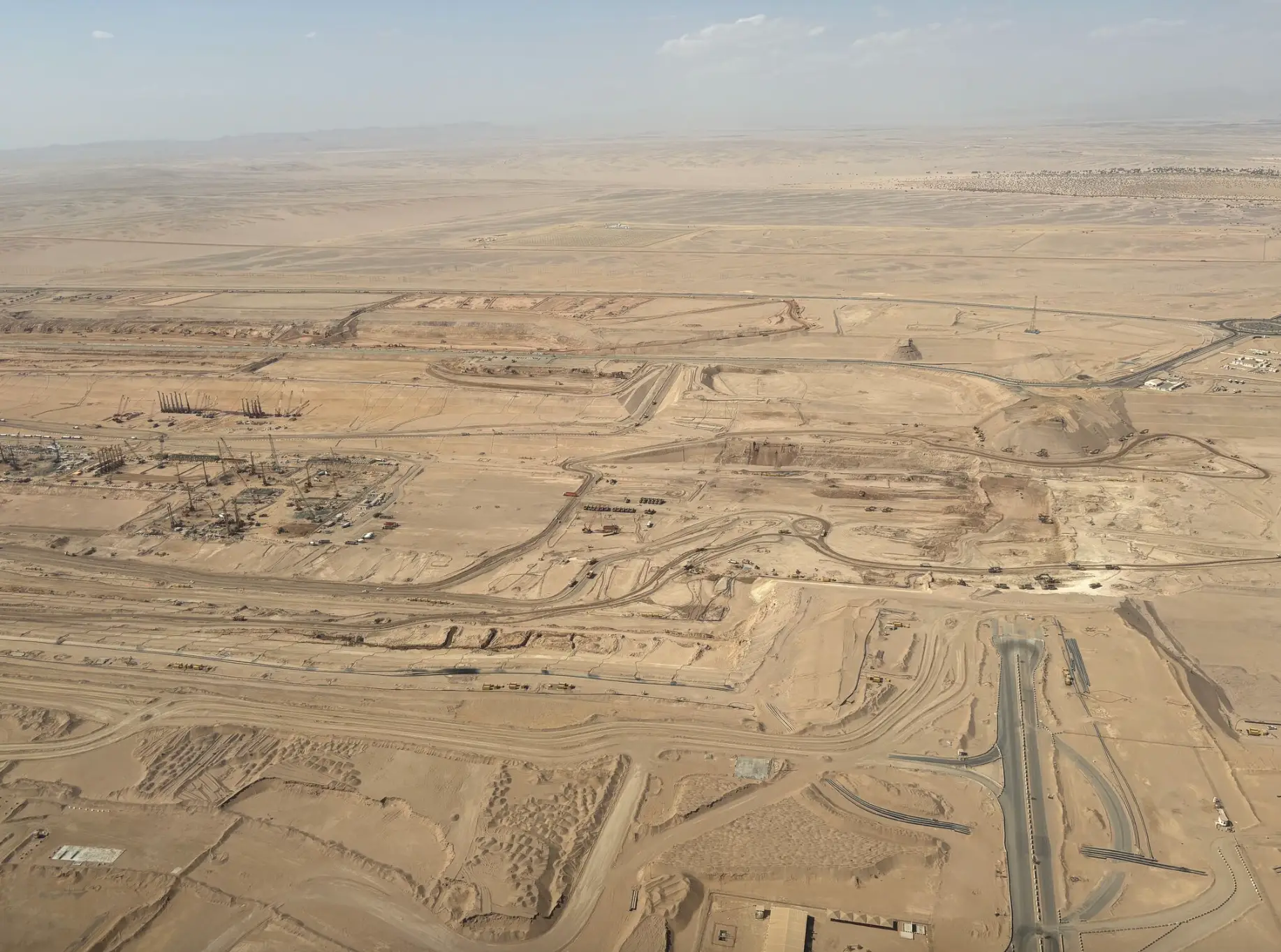 The Line is said to have a section completely finished by 2030 (LinkedIn)