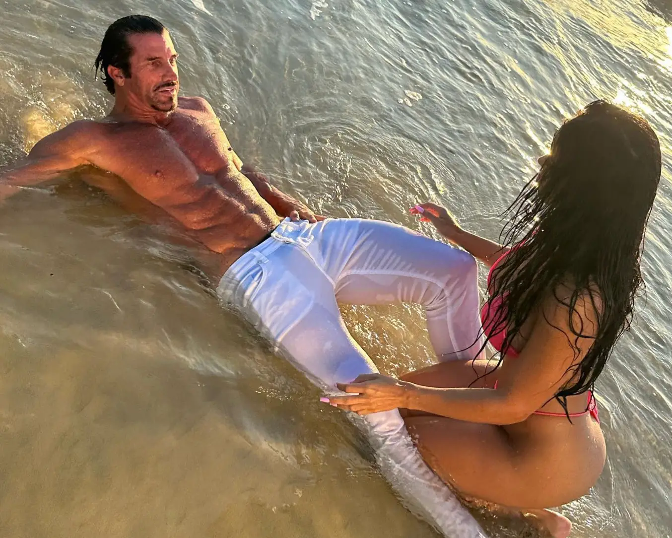 Travers and Taesha have opened their bed to many girlfriends at the Candy Shop Mansion. (Instagram/ @traversbeynonofficial)