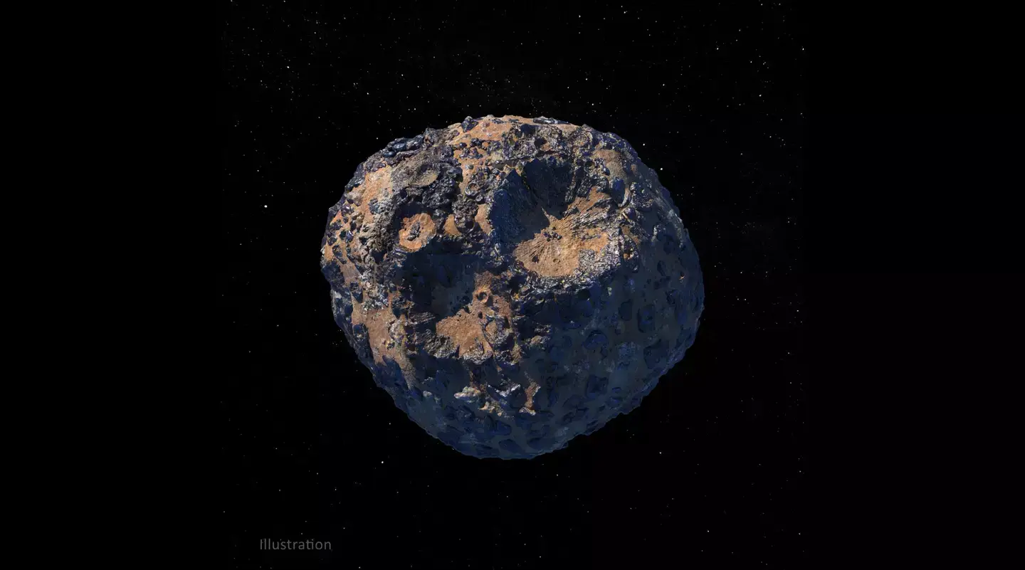 That's one very pricey asteroid. (Jet Propulsion Laboratory California Institute of Technology)