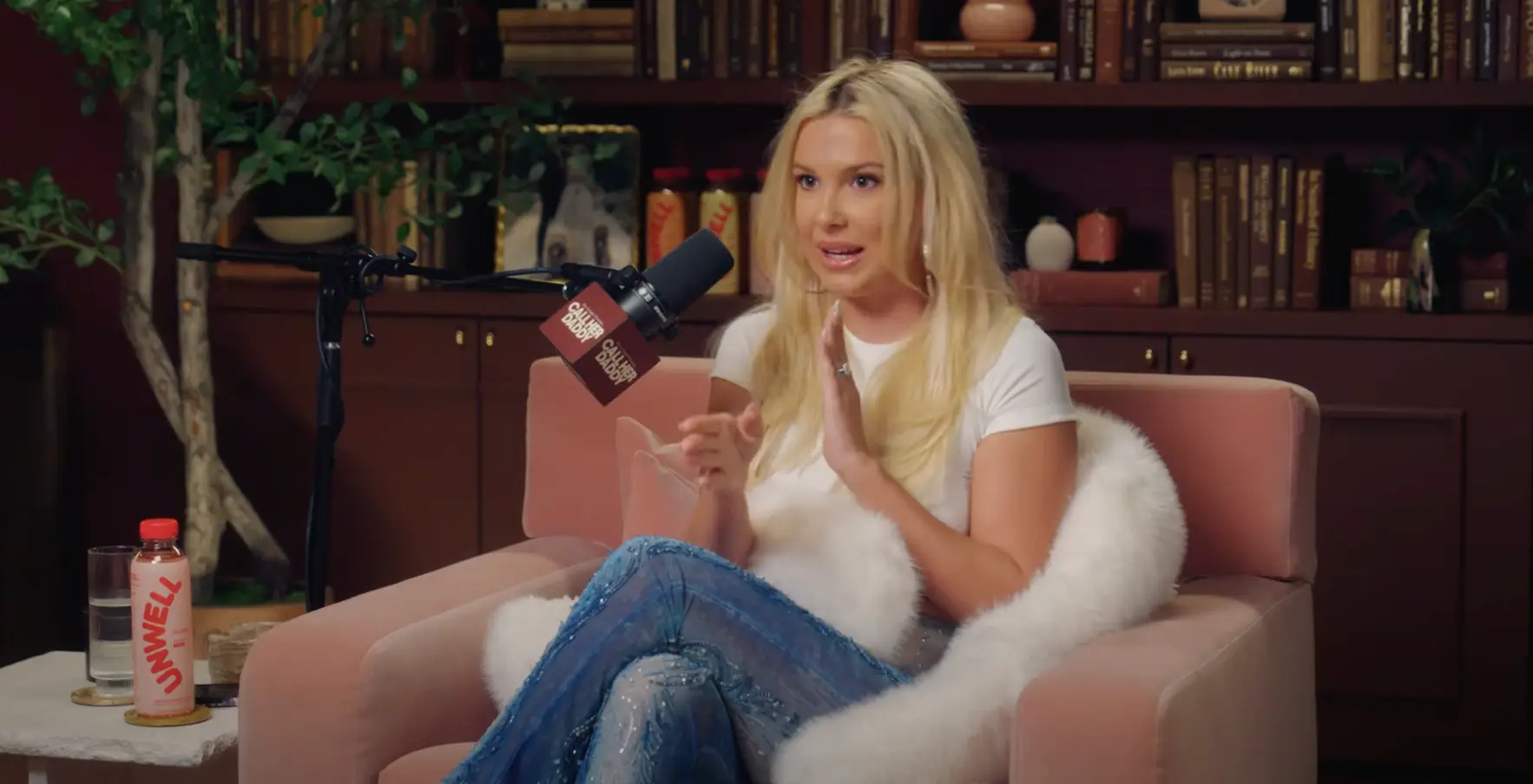 Brown said that she would do it all over again, despite the backlash from the public the first time she shaved her head (YouTube/Call Her Daddy)