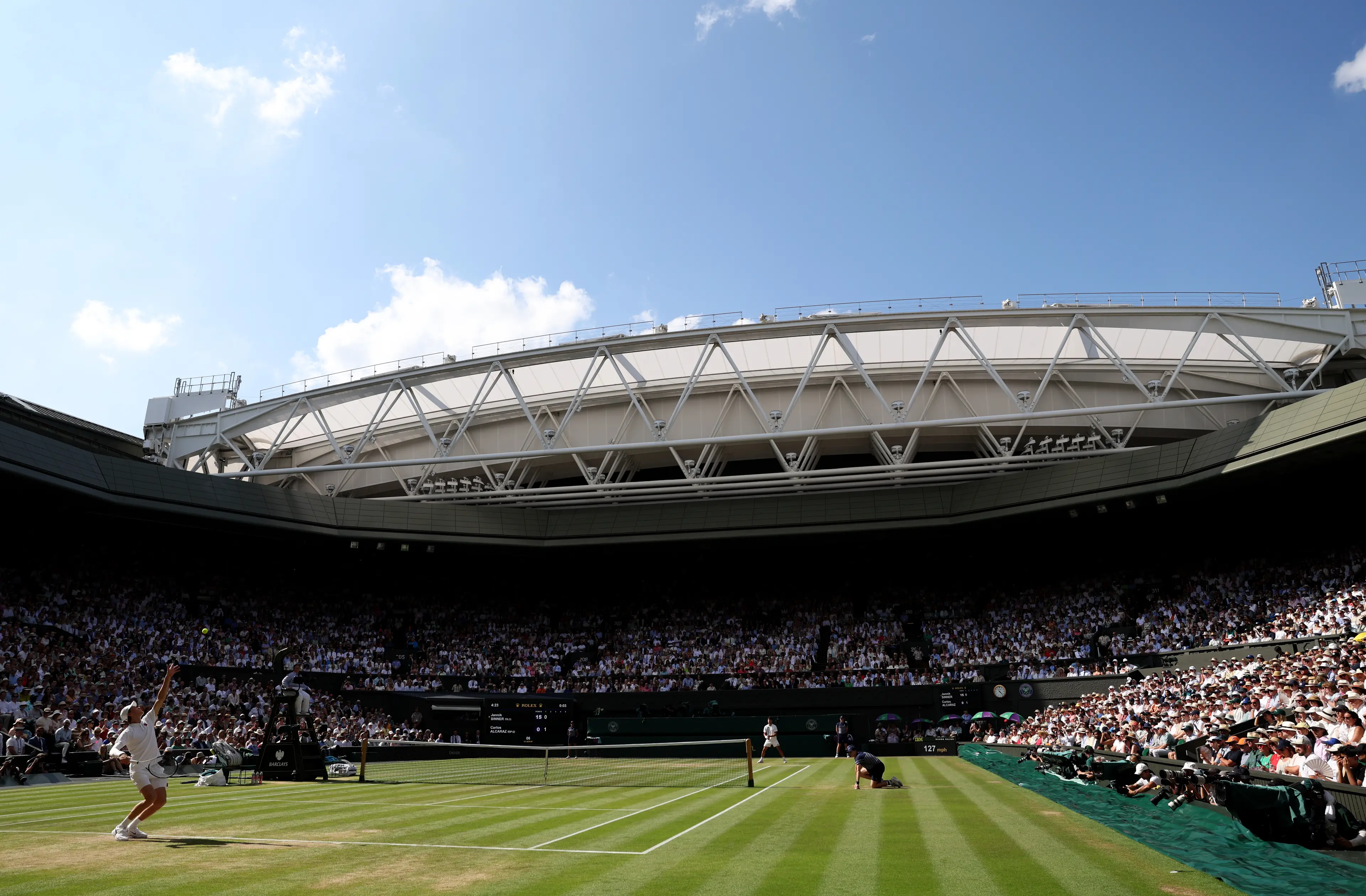 A stunning view at Centre Court (Clive Brunskill/Getty Images)