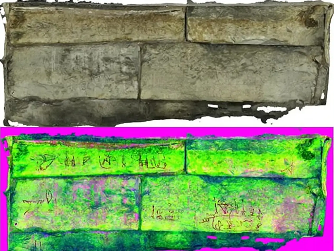 Inscriptions have been found spelling out who built the pyramid (YouTube/Matt Beall Limitless)