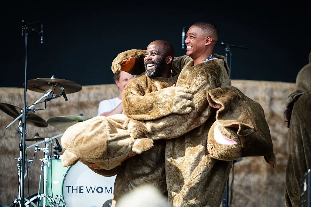 Melvin Odoom and Rickie Haywood-Williams at BBC Radio 1's Big Weekend last year (Joseph Okpako/WireImage)