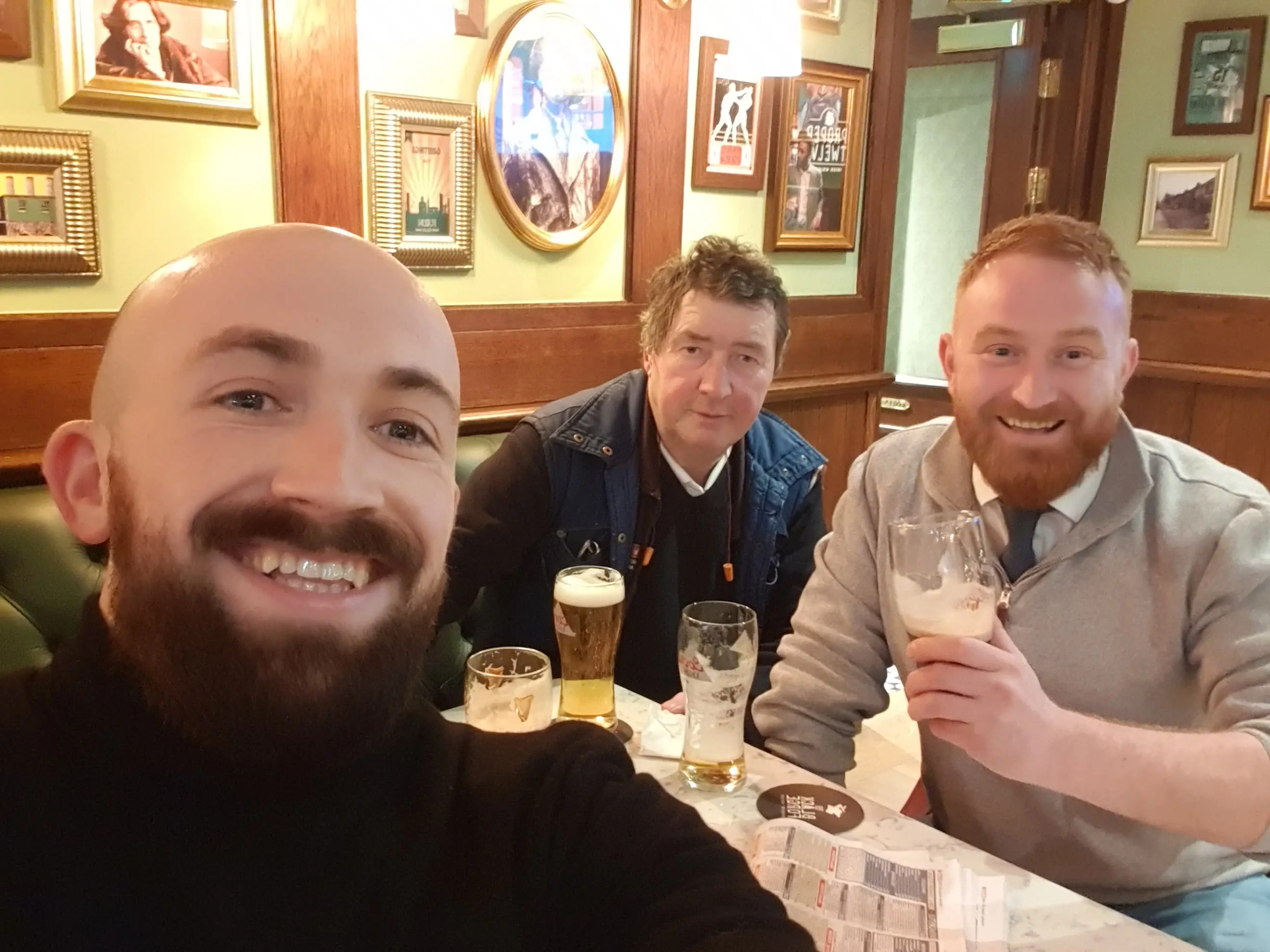 Me and my new friends.