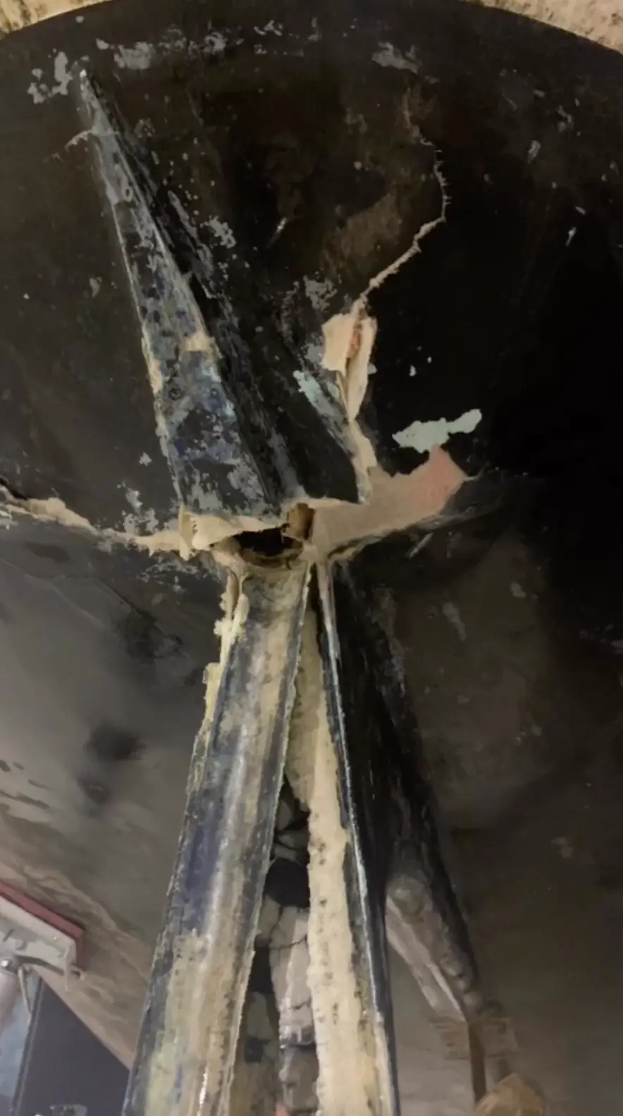 The orcas destroyed April's boat.