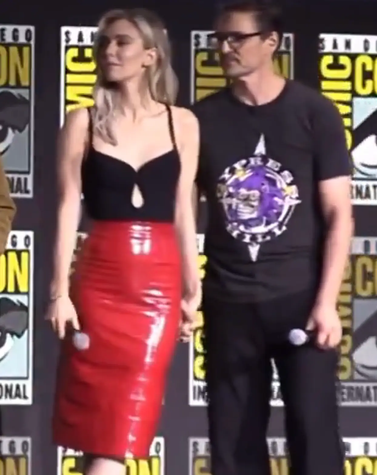 A video of Pascal and Kirby altered using AI has gone viral on social media (X)