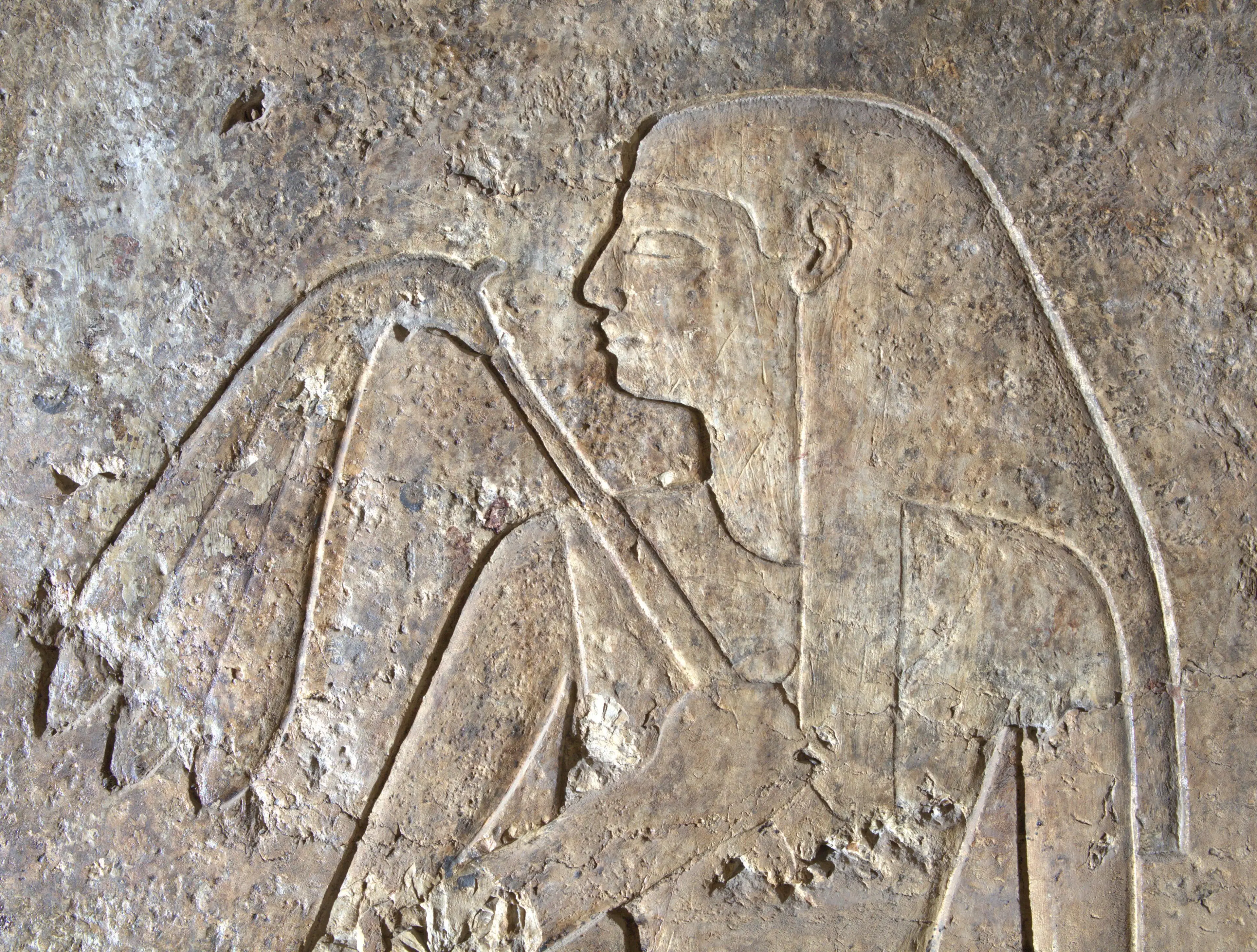 Representation of Idy in the tomb of her father Djefai-Hapi I (Fritz Barthel, © Jochem Kahl, The Asyut Project)