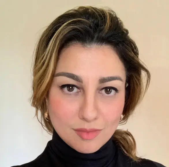 Federica Polidoro is a film journalist and official international voter for the Golden Globes (Instagram/federica__polidoro)