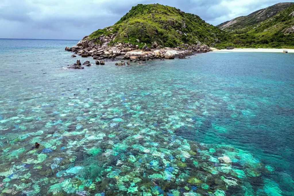 The ship had stopped at Lizard Island (Wolfgang Kaehler/LightRocket via Getty Images)