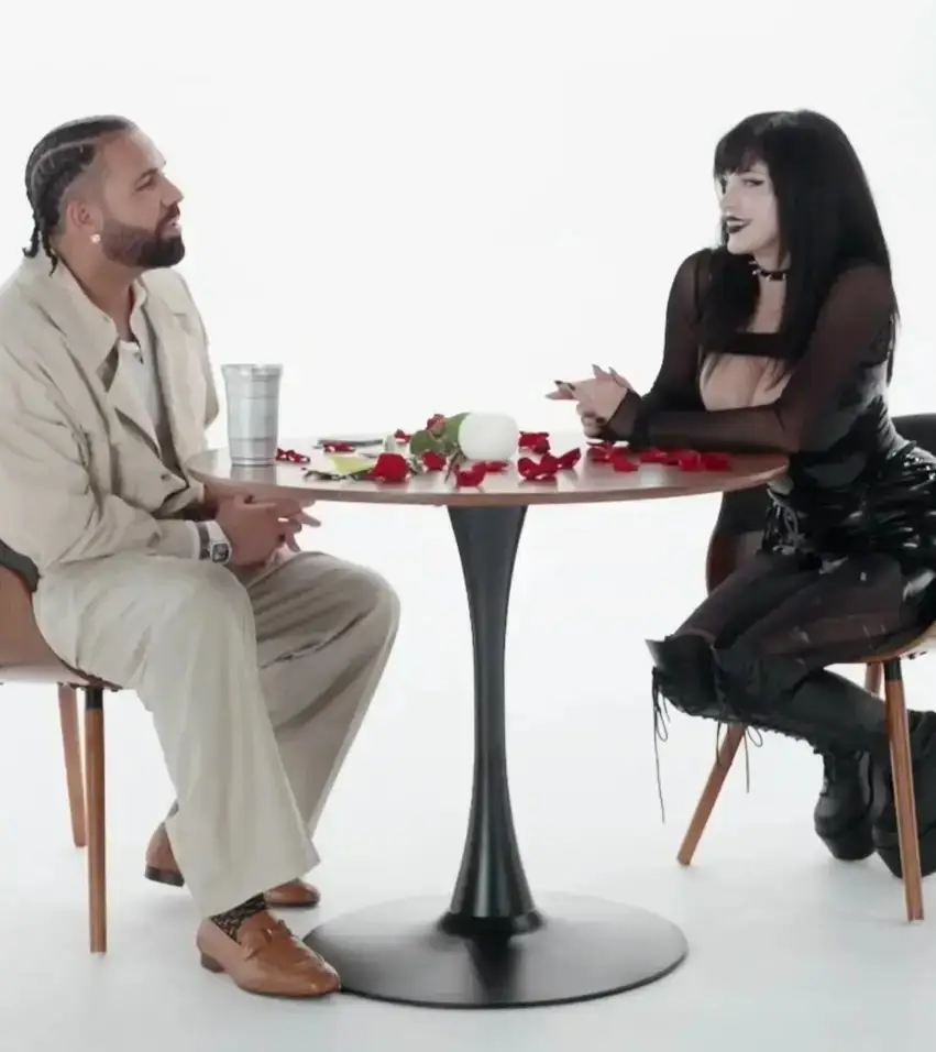 Drake barked like a dog for the 'goth baddie' (YouTube/NELK)