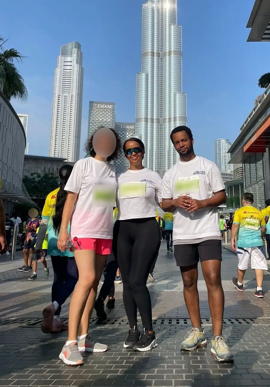 Marketing consultant Kerry Nwachukwu moved to Dubai with her adult son in 2022 (Kennedy News and Media)