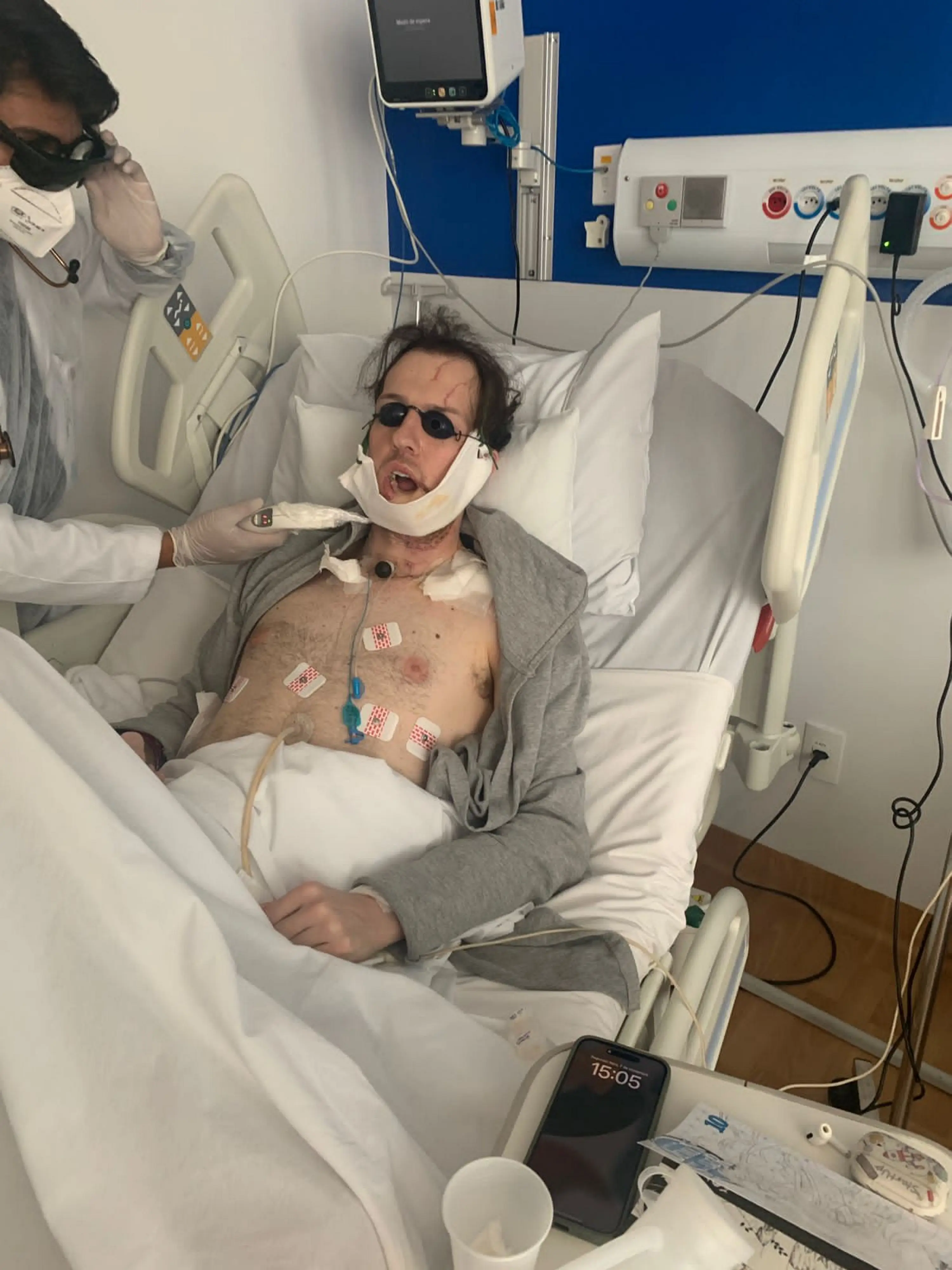 He's had 11 surgeries so far (SWNS)