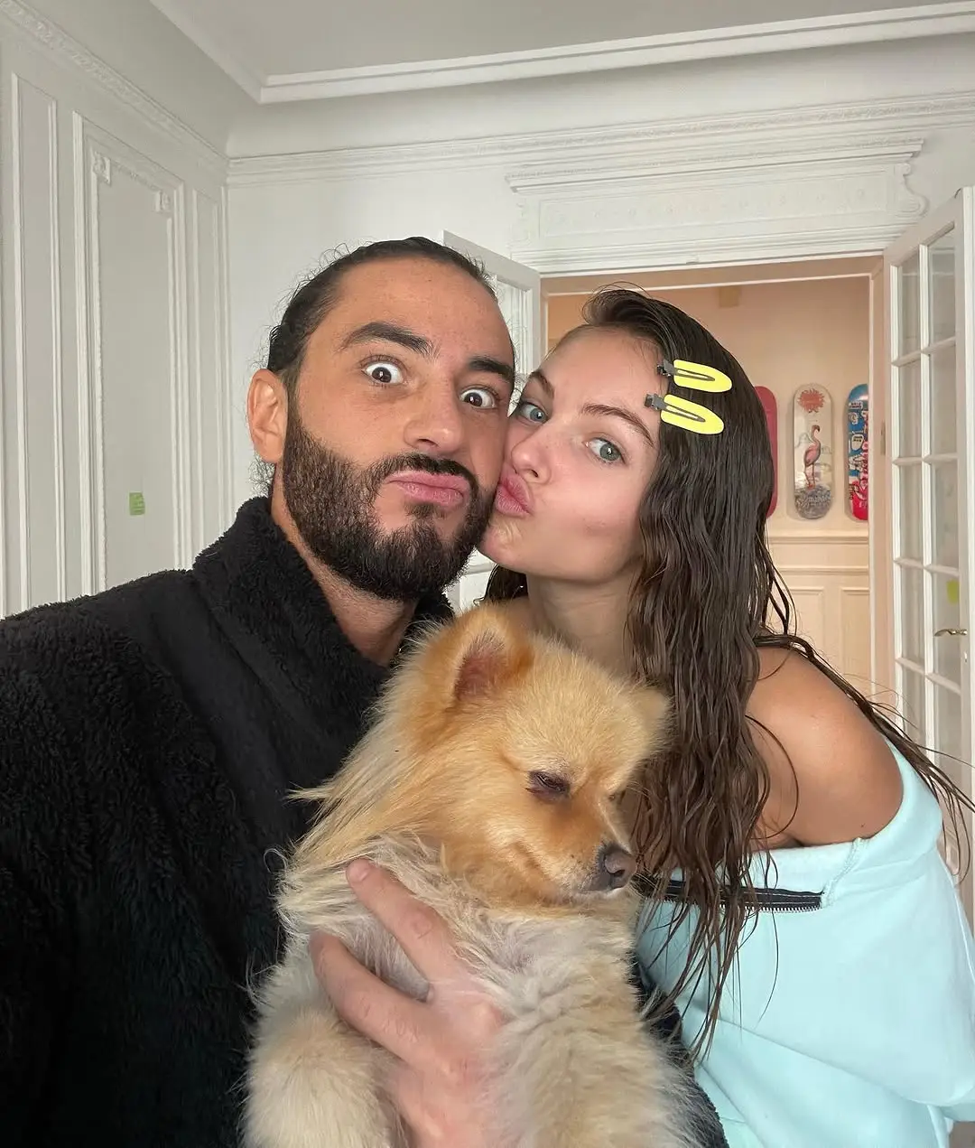 The ring is reported to have cost $45,000 (Instagram/@thylaneblondeau)