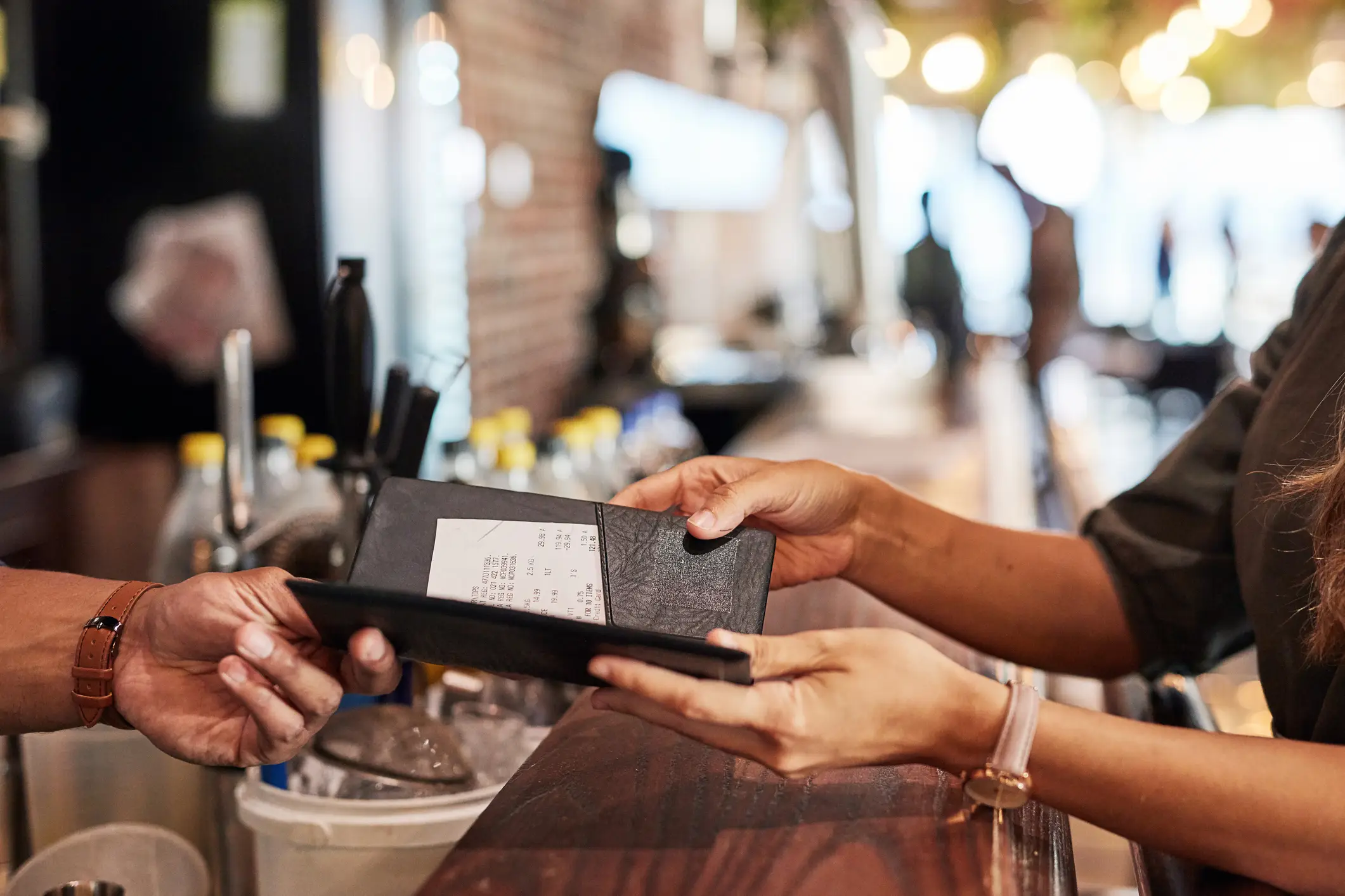 Opening bar tabs is the norm for many establishments, but it's very important to make sure to close them at the end of the night. (Getty Stock Image)