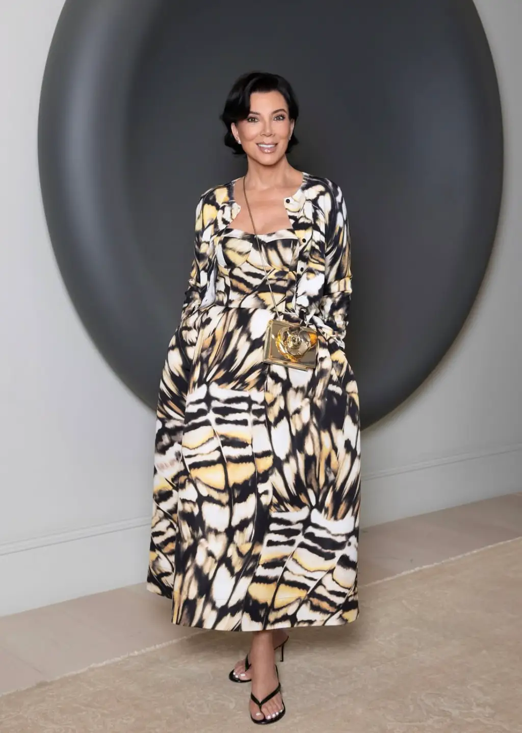 Fans spotted what appeared to be a sixth toe on Kris' left foot (Instagram/@krisjenner)