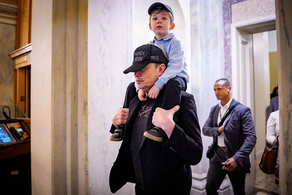 Elon Musk's son, X Æ A-12, had to have his name legally changed just a month after being born due to California's law regarding names (Andrew Harnik/Getty Images)