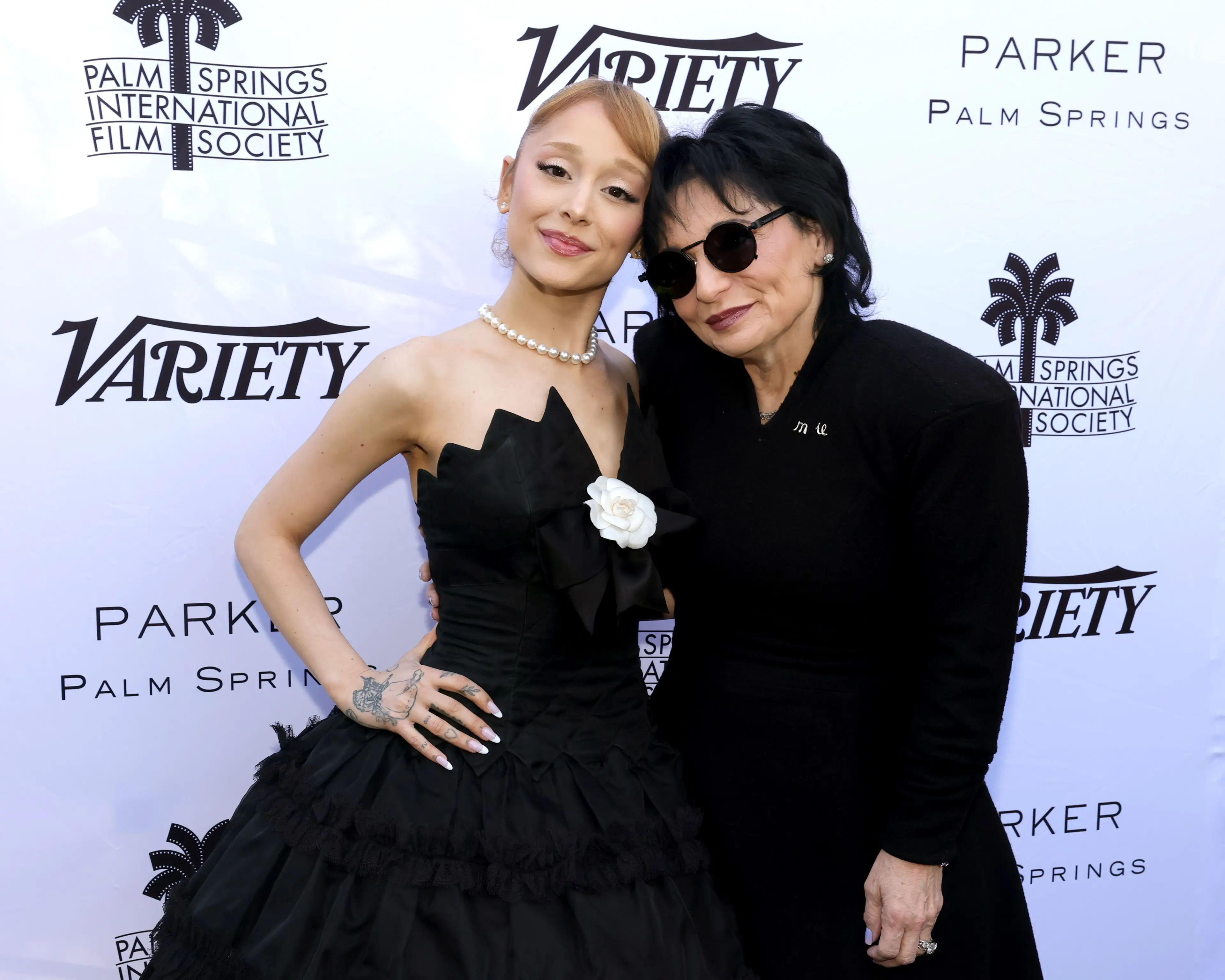 Ariana’s mum Joan has praised the ‘magnificent’ singer ( Kevin Winter/Getty Images)