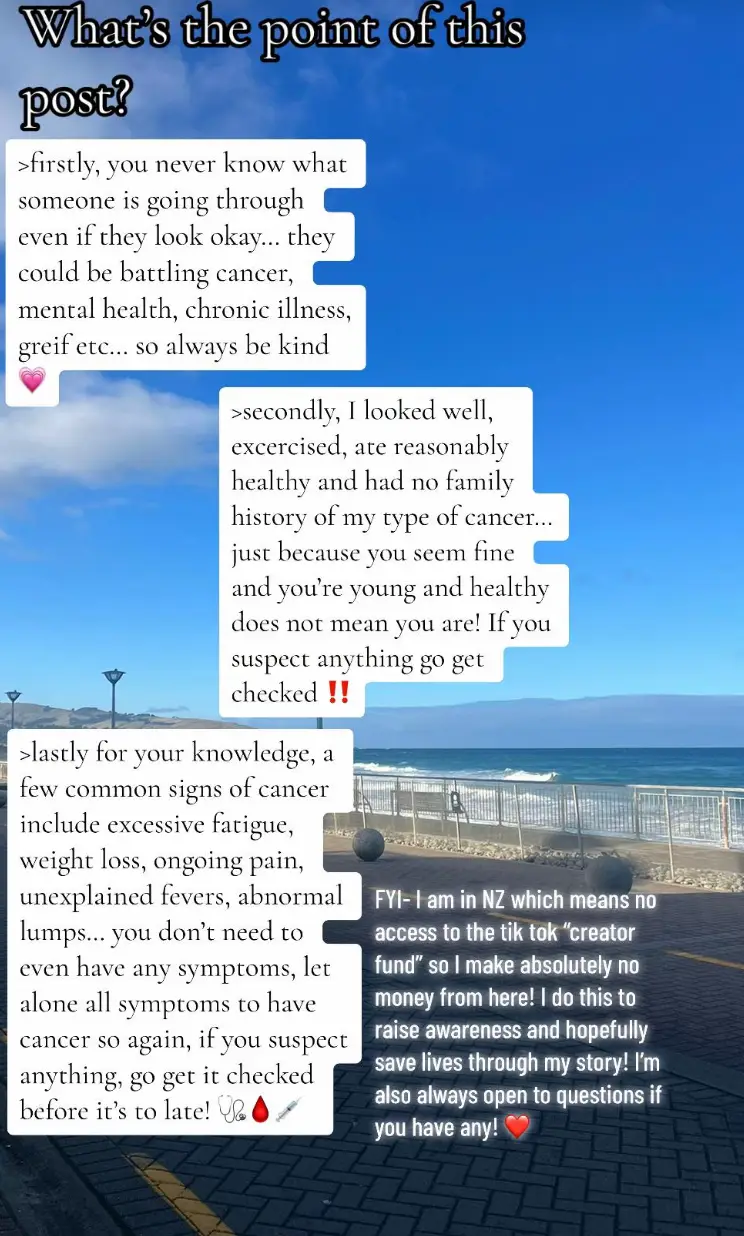 Dominique explained why she makes posts about her cancer (TikTok/@dominiquemcshain)