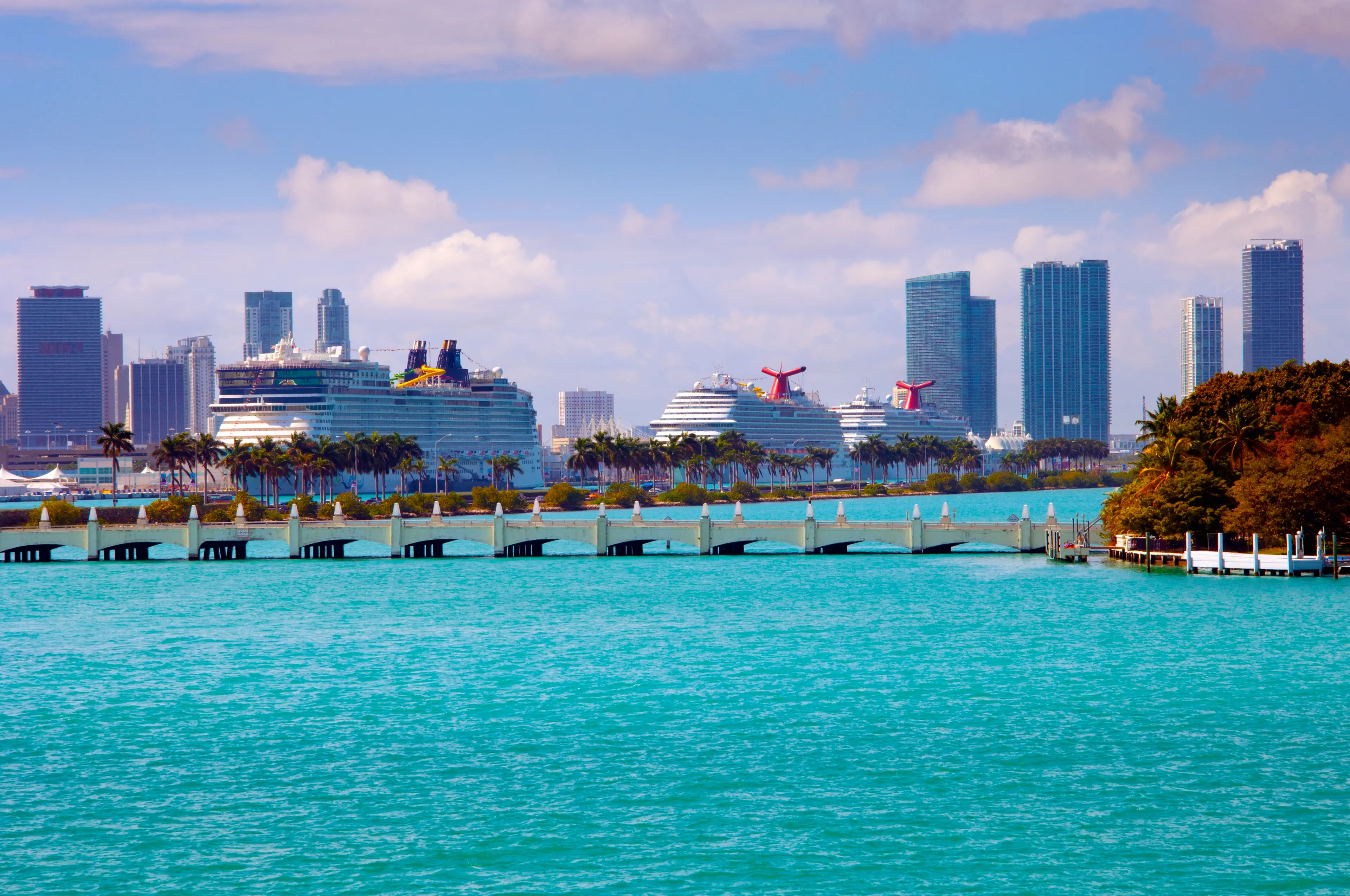 Miami is the cruise ship capital of the world (Getty Stock Images)
