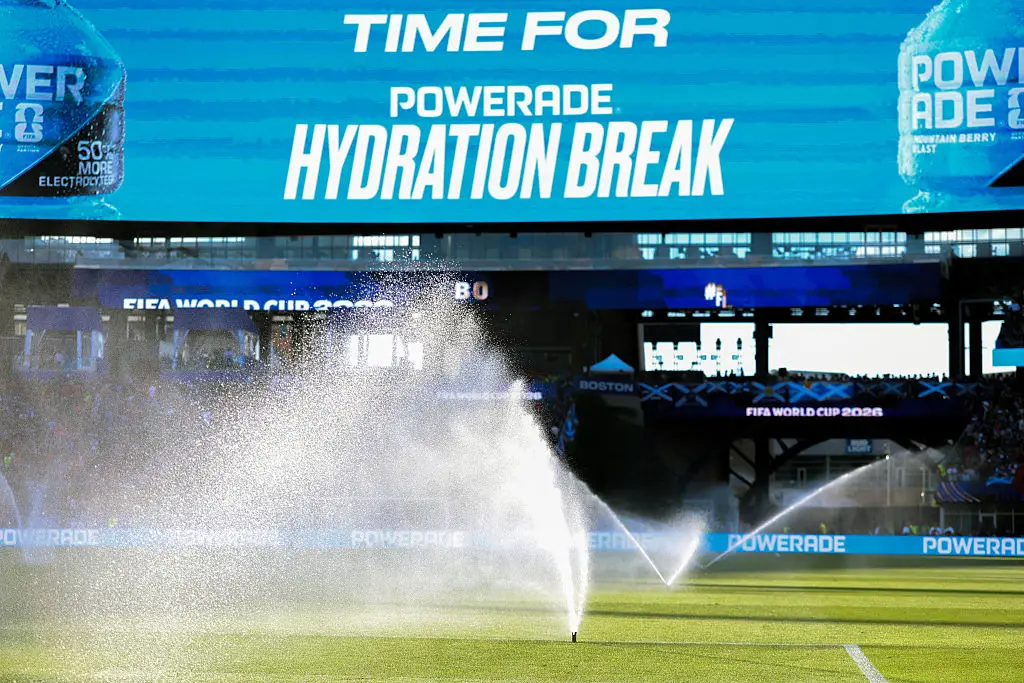 Hydration breaks have been a controversial part of the 2026 World Cup (Catherine Ivill - AMA/Getty Images)