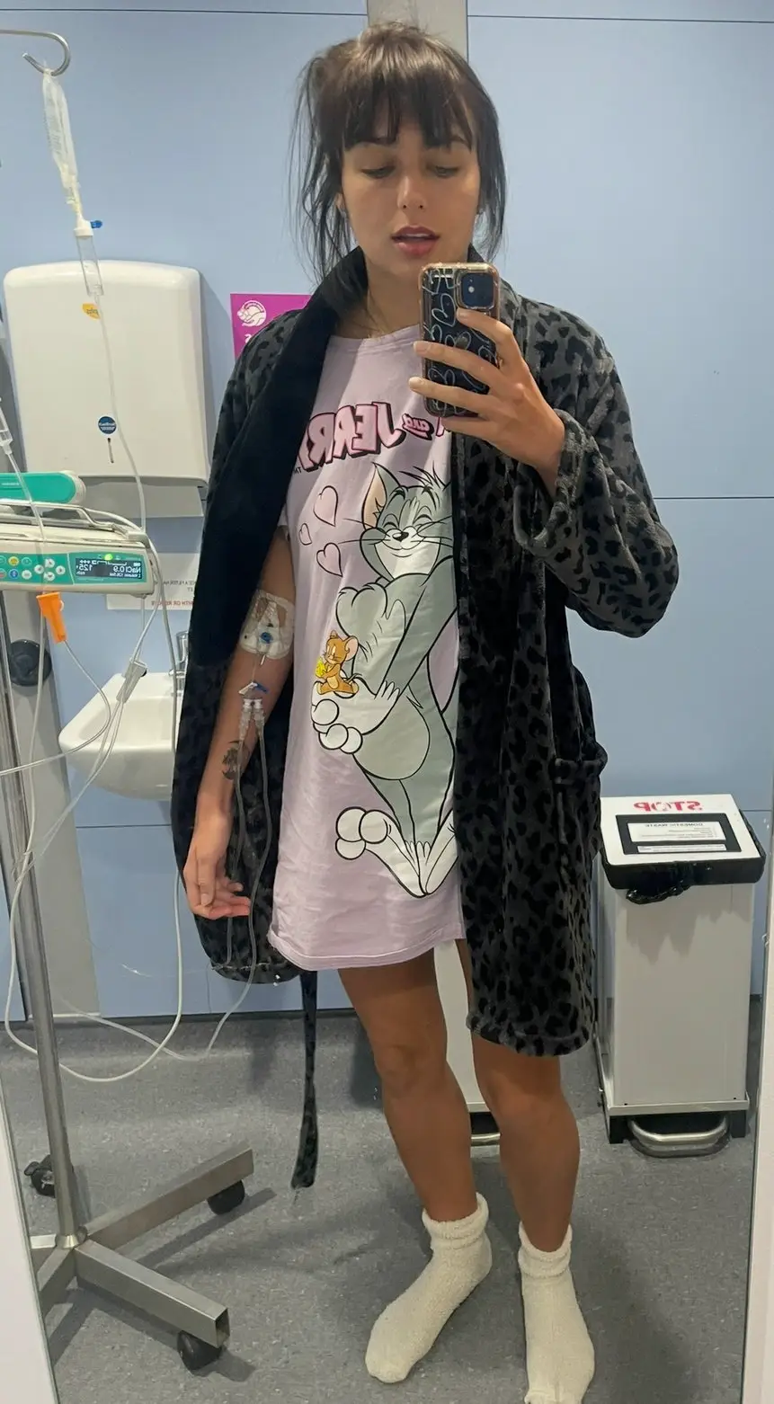 She ended up in hospital as a result of her consistent use of ketamine (SWNS)