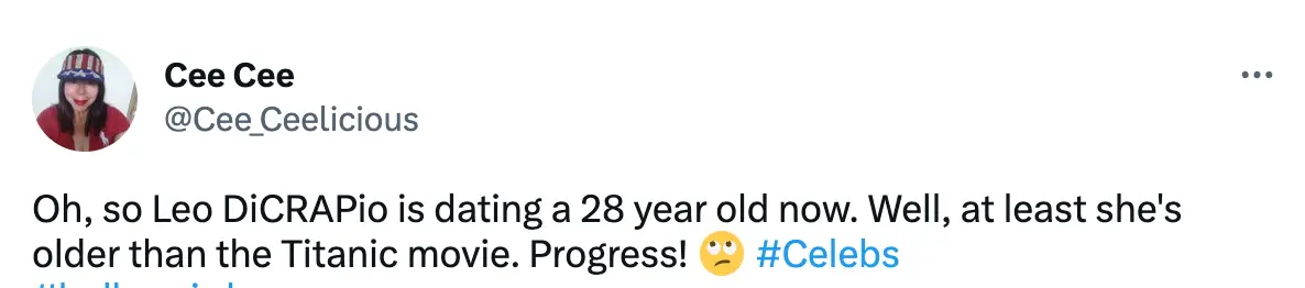 Fans were quick to suggest DiCaprio and Jama were dating.