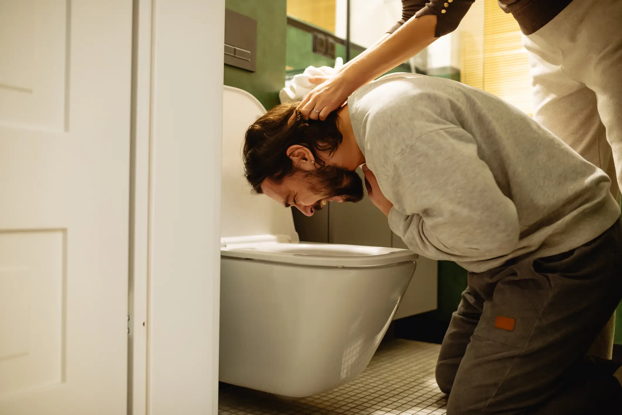 Vomiting and screaming doesn't sound all that fun a combination (Getty Stock)