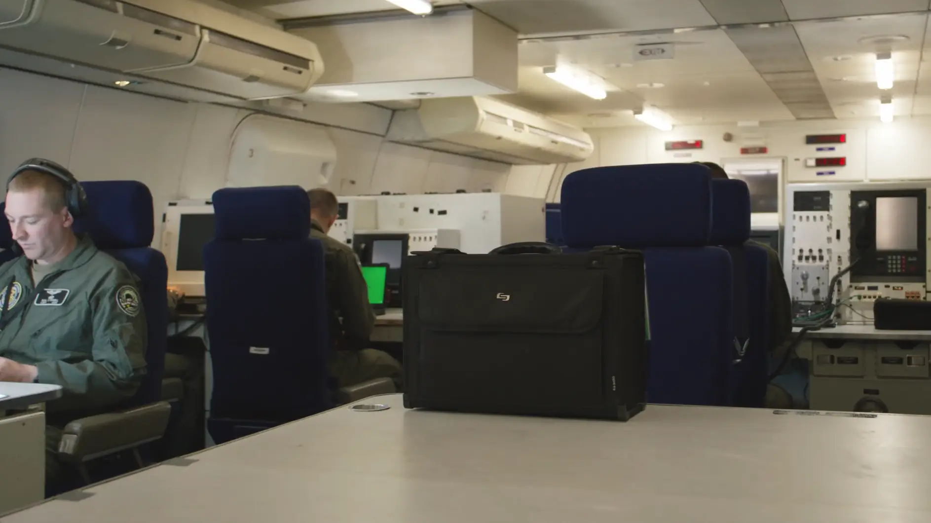 The plane is designed to be a command centre which can operate in the skies for a week without landing (National Airborne Operations Center)