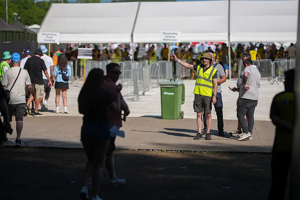 Fans tried everything to get in to see Oasis perform in Manchester for the first time in over 15 years (Christopher Furlong/Getty Images)