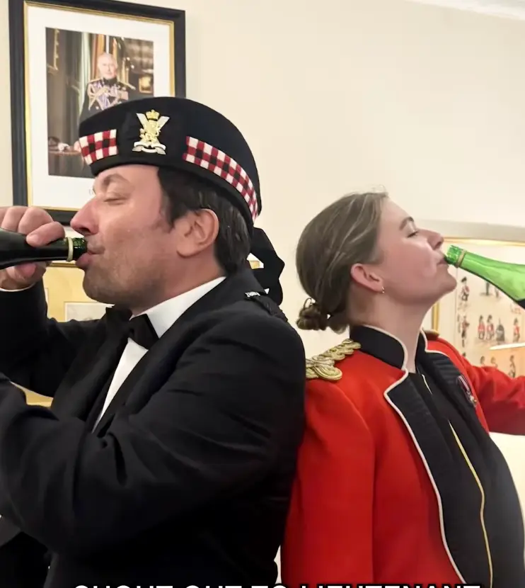 Fallon's been on the Buckie. (Instagram/jimmyfallon)