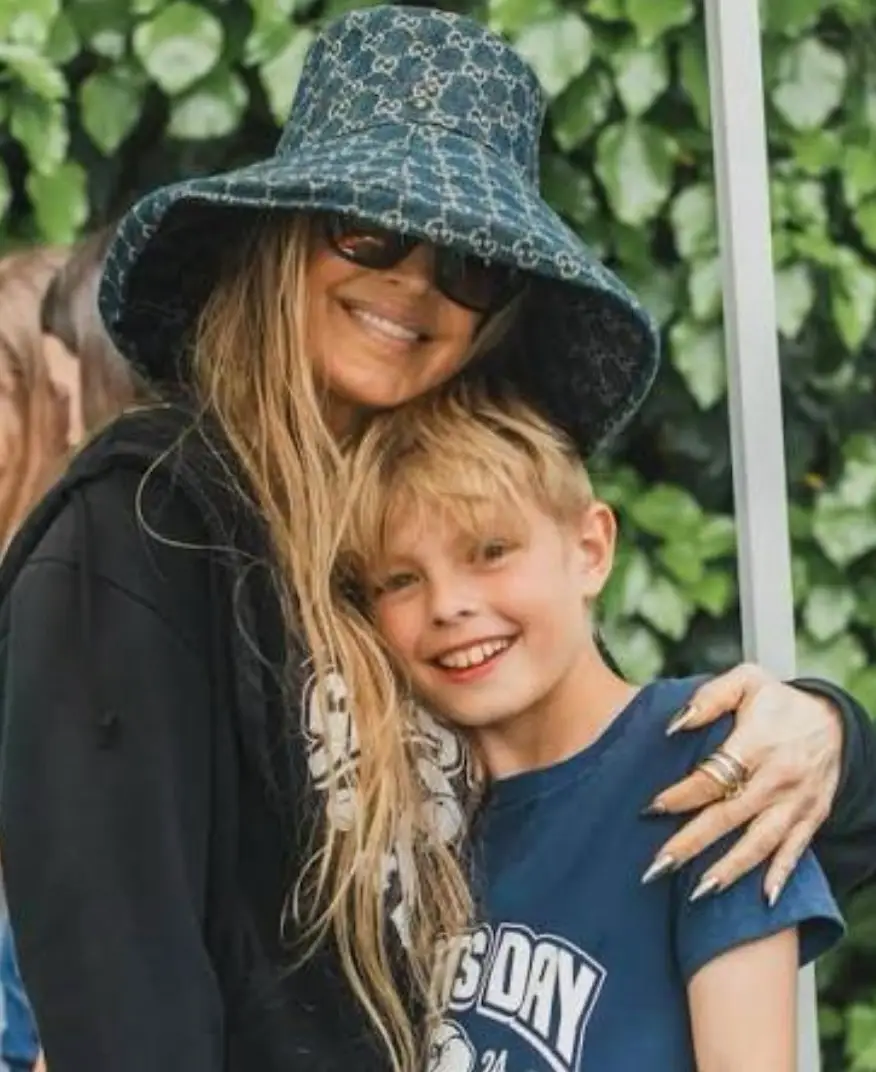 The mum pictured with her son Axl in 2024 (Instagram/@fergie)