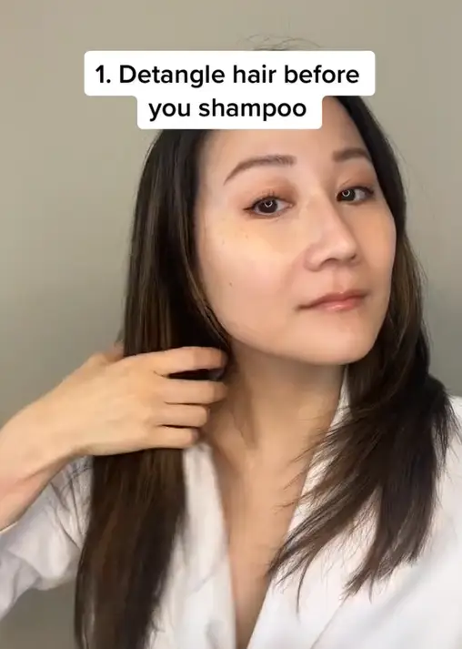 She said to wash your hair regularly and other tips. TikTok/ @drjennyliu