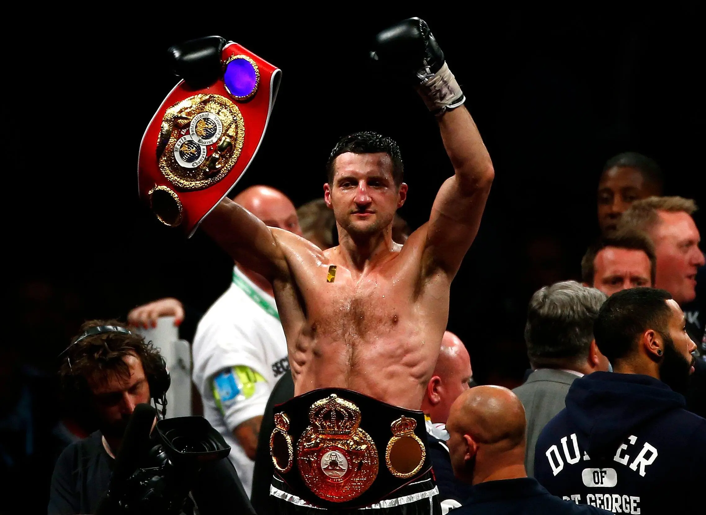Carl Froch reckons he'd knock Paul into orbit.
