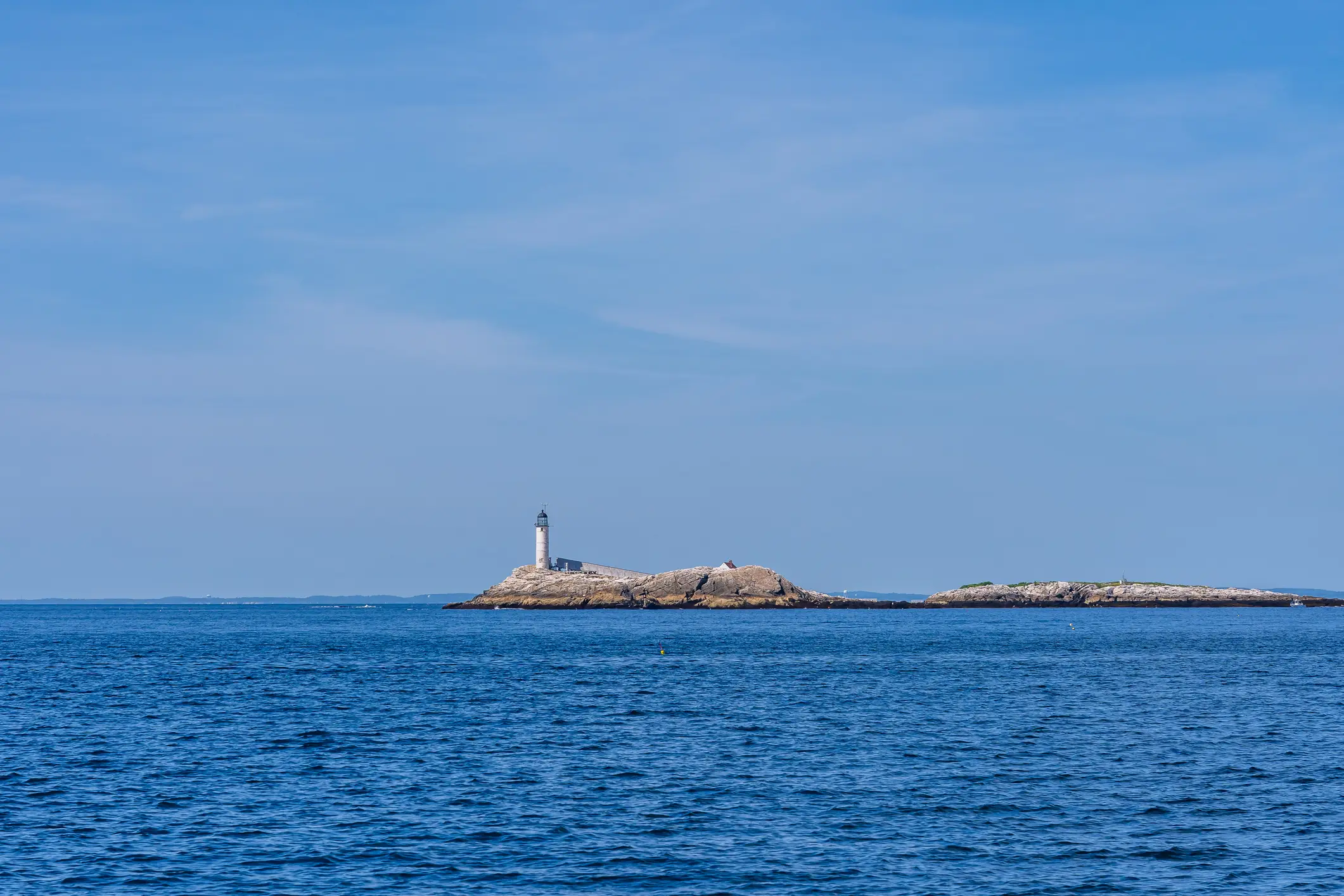 The Isles of Shoals, close to the location where the USS Squalus embarked on its fateful test (Getty Stock Images)