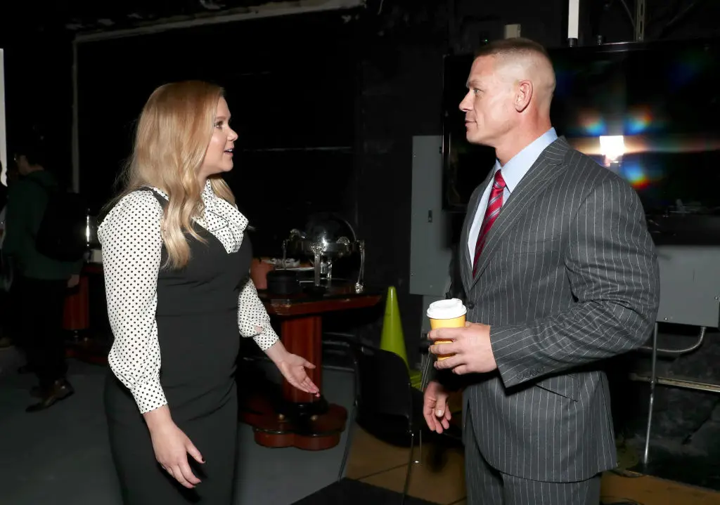 Cena said Schumer was an 'angel' and great at making the filming environment 'so comfortable' (Todd Williamson/Getty Images for CinemaCon)