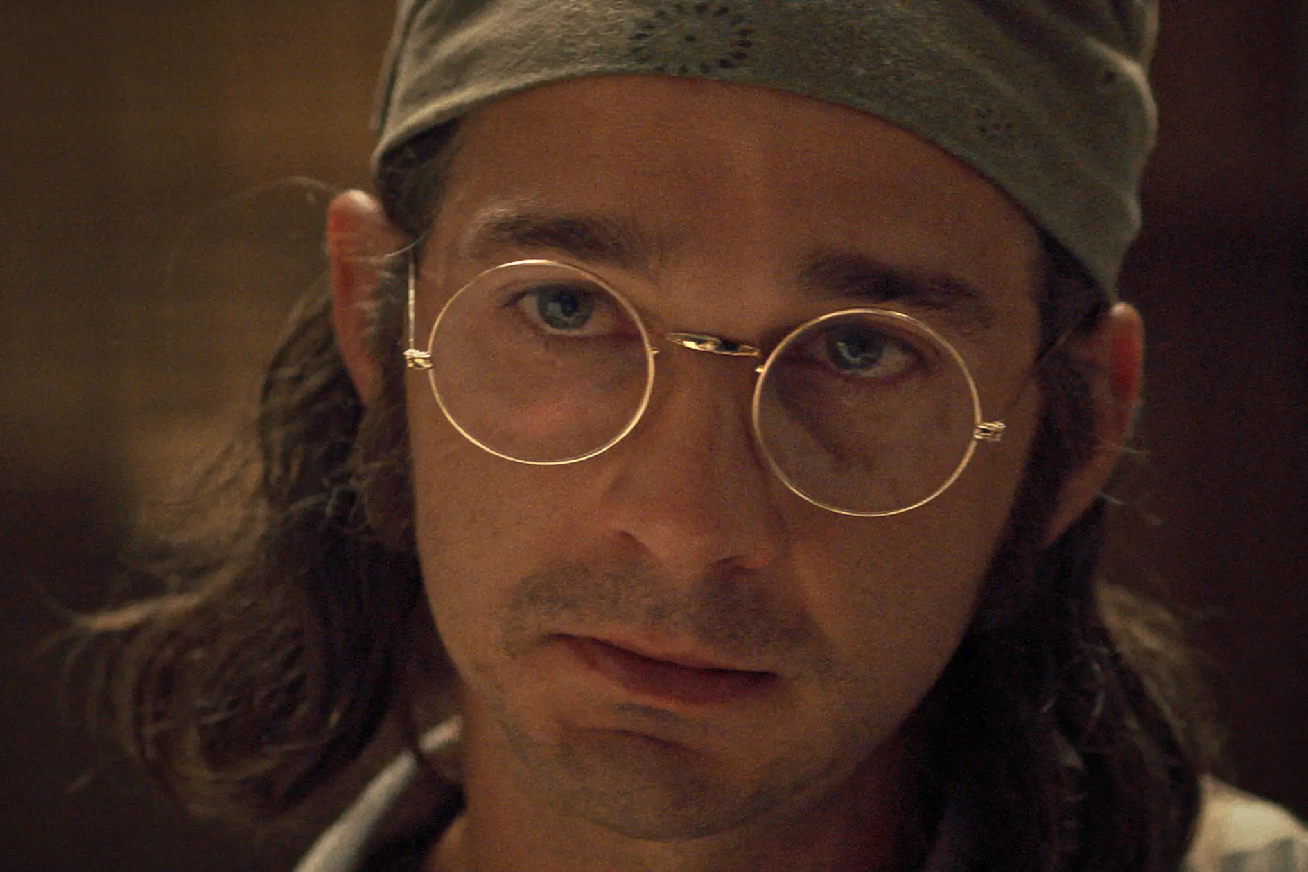 Shia LaBeouf starred as a version of his father in his own story (Amazon MGM Studios)