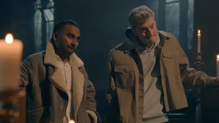 Sorry Amol, you're out, sorry James, you're a traitor (BBC)