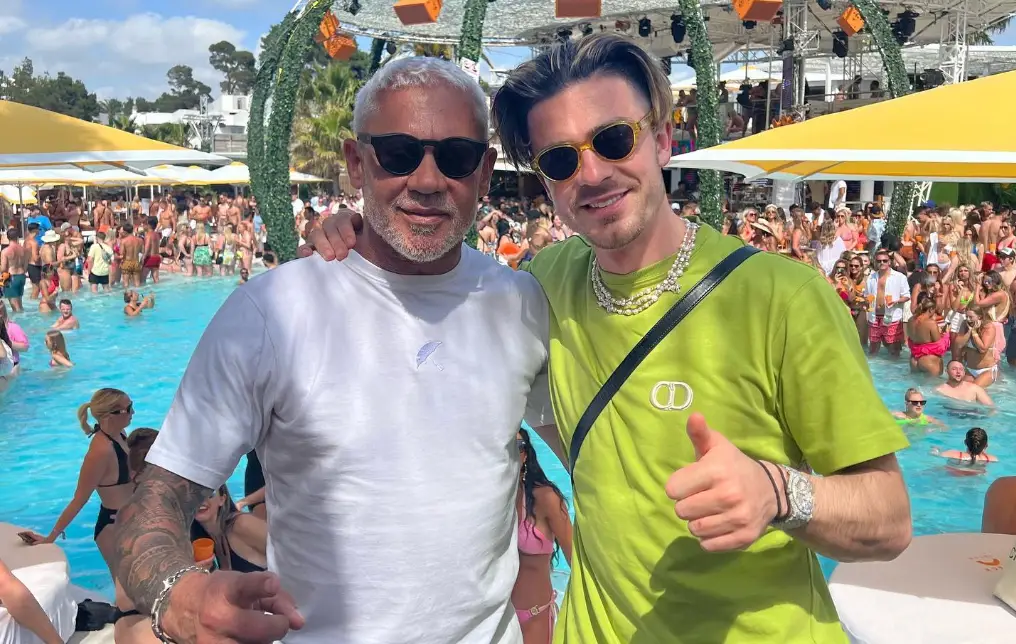 The pair partied together in 2022 and 2023 at Lineker's famous club. (Instagram/waynelineker)