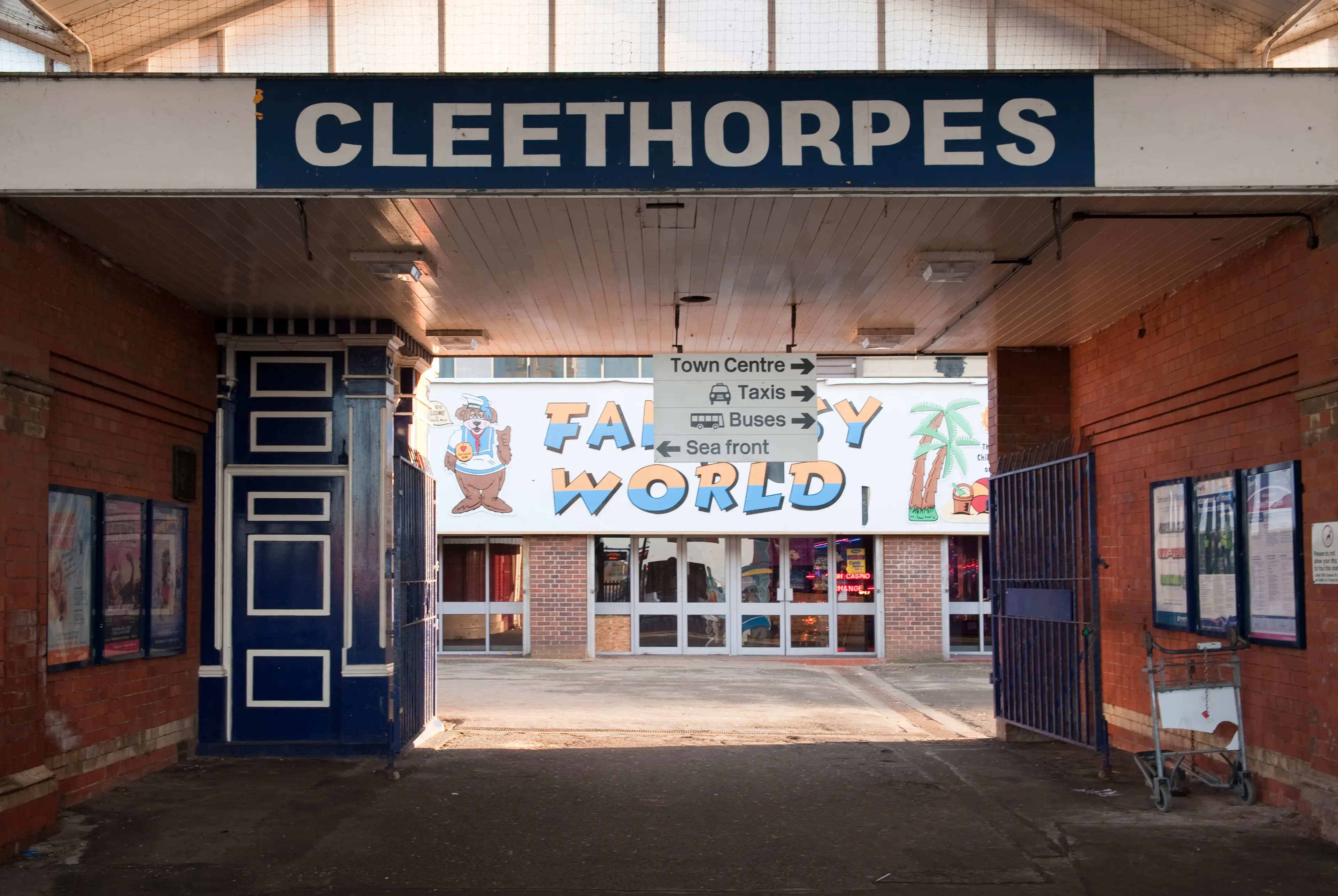 Lindsey's children had been out trick-or-treating in Cleethorpes.