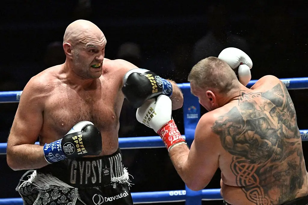 Fury outclassed his opponent (Lillian SUWANRUMPHA / AFP via Getty Images)