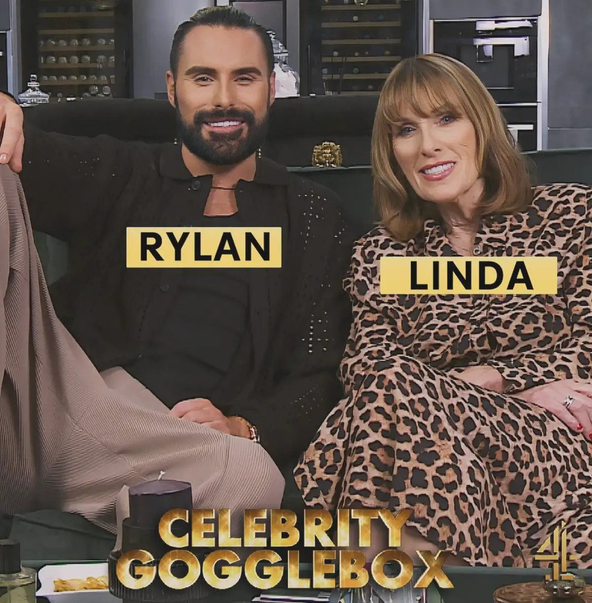 The pair are appearing on the new series of Celebrity Gogglebox (Instagram/@c4gogglebox)