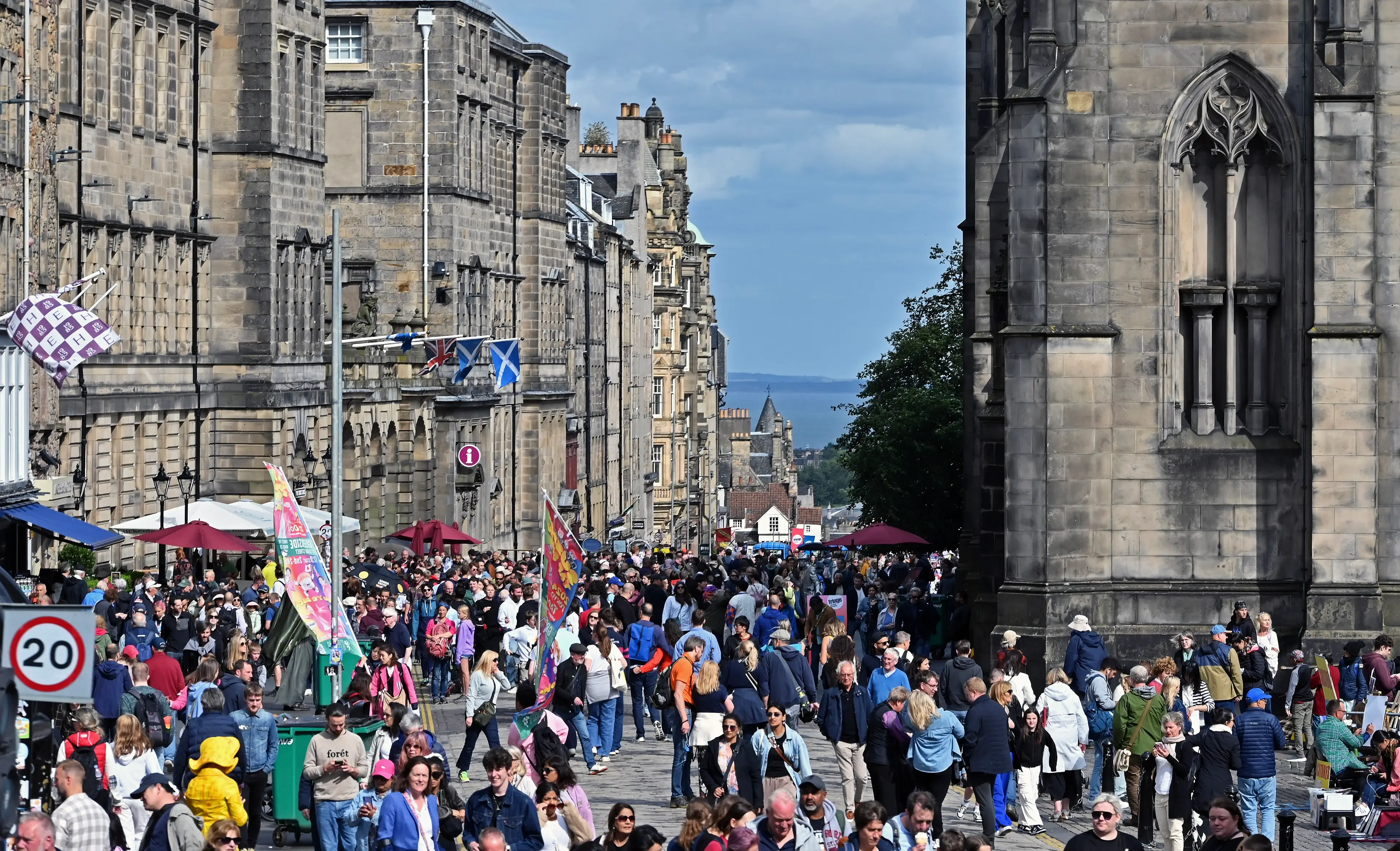The Edinburgh Fringe Festival has been underway since 2 August. (Ken Jack/Getty Images)