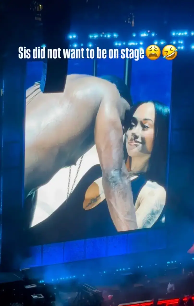 Gabrielle Cheyenne went viral over her reaction to the dance (Instagram/@malaysiarosee)