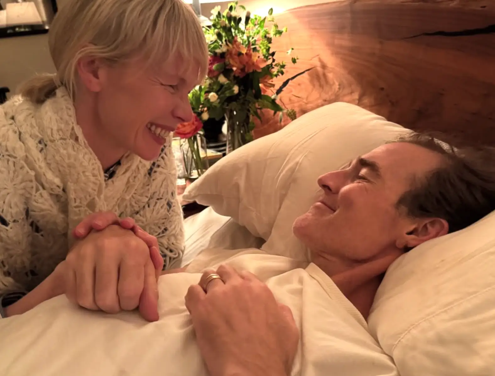 The designer shared a number of snaps taken with Van Der Beek over the years (Instagram/@erinfetherston)