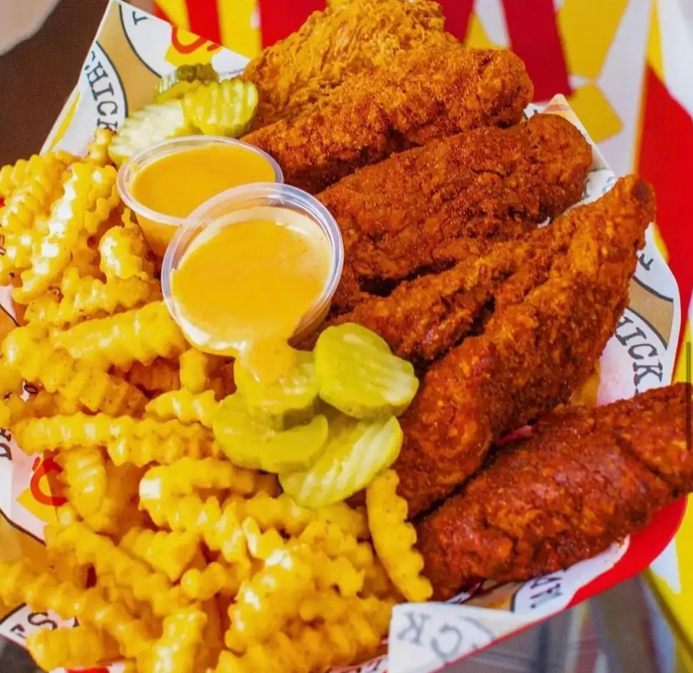 The UK and Ireland are getting 60 locations, with the first one coming in London next year. (Instagram/@daveshotchicken)