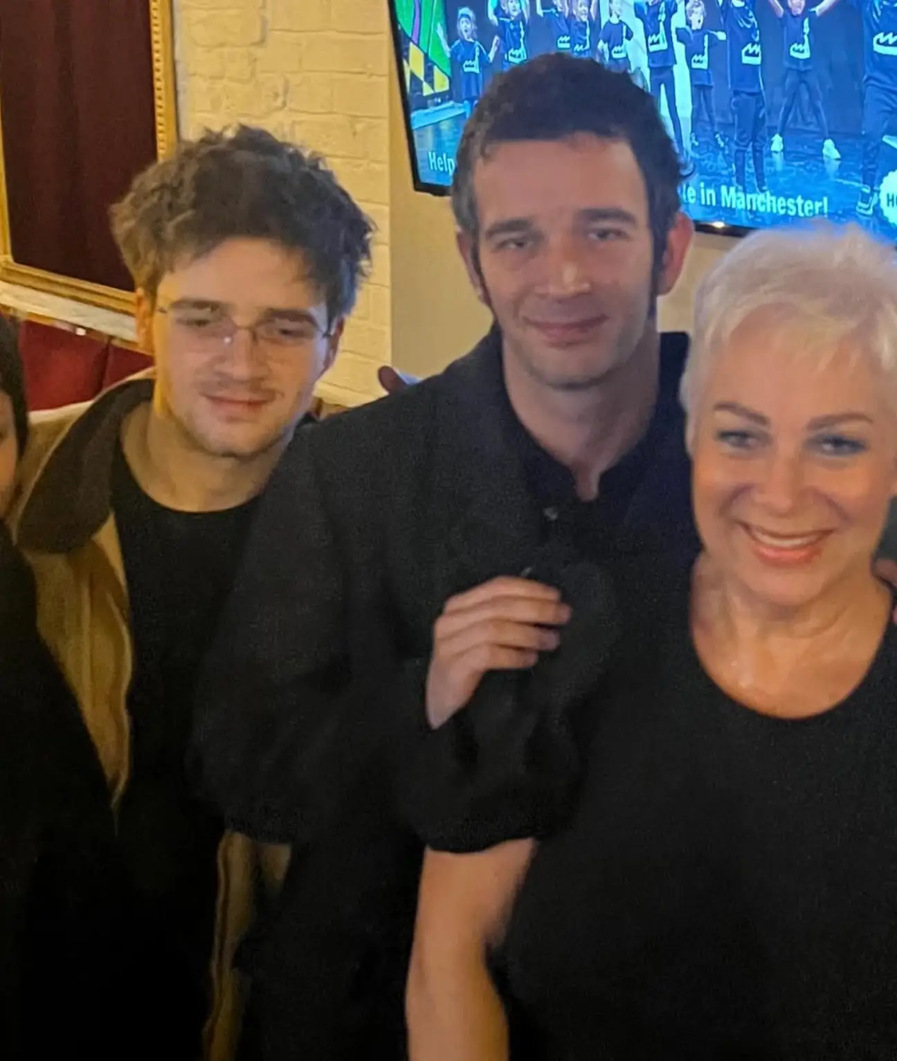 The mum shares kids Louis and Matty with former husband Tim Healy (Instagram/@denise_welch)