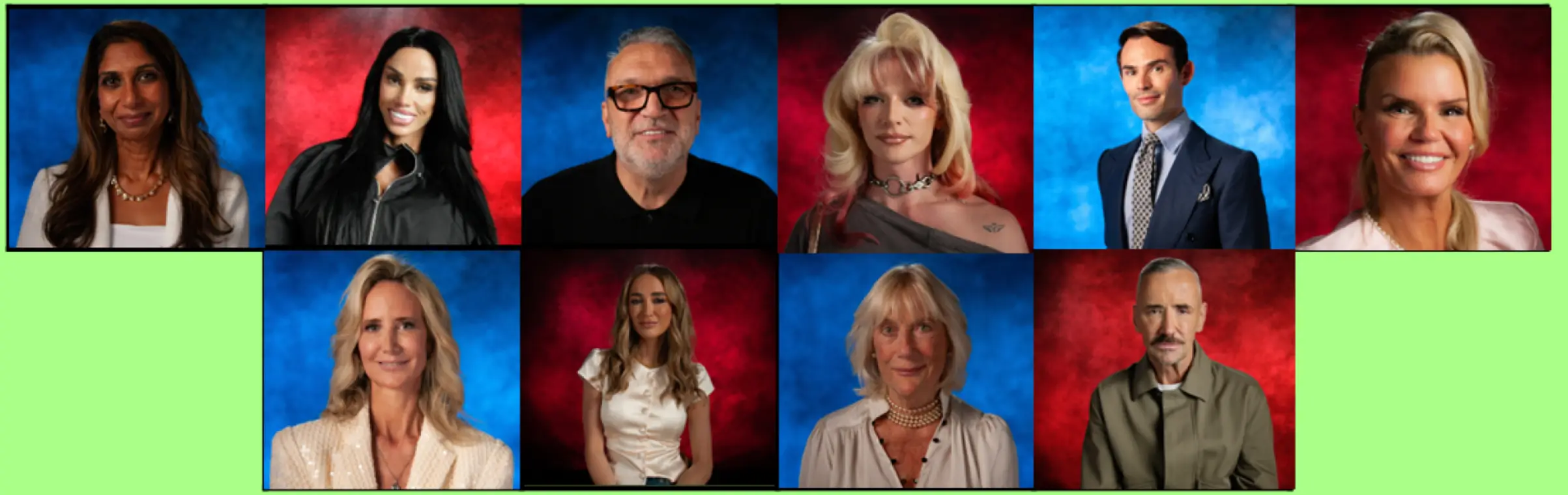 Five celebrity pairings will be competing in the new show (Channel 4)