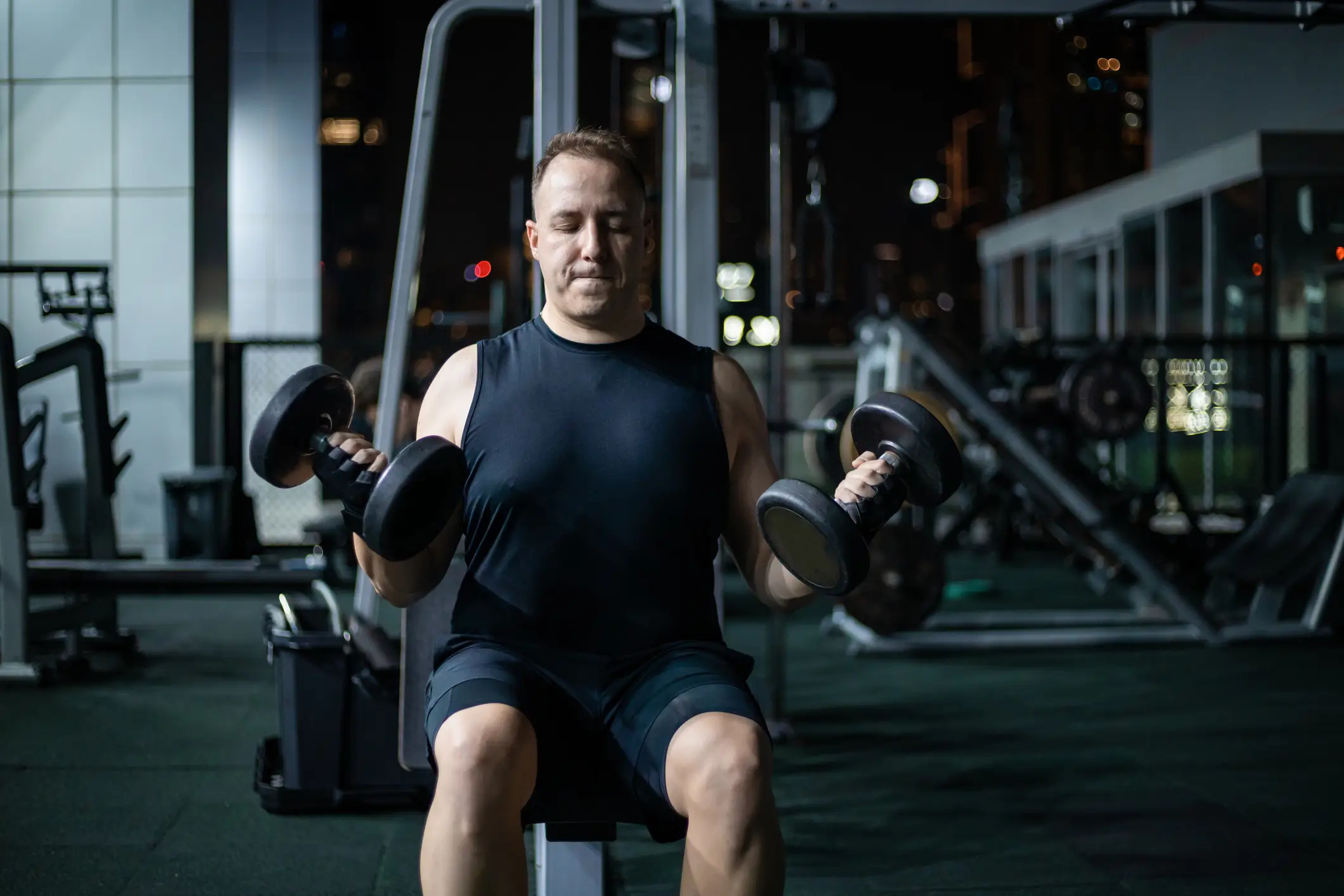 Intense work outs too close to bed time can hinder progress (Getty Stock Image)